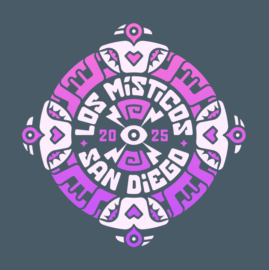 Indigo Stay in Love San Diego tee - back artwork